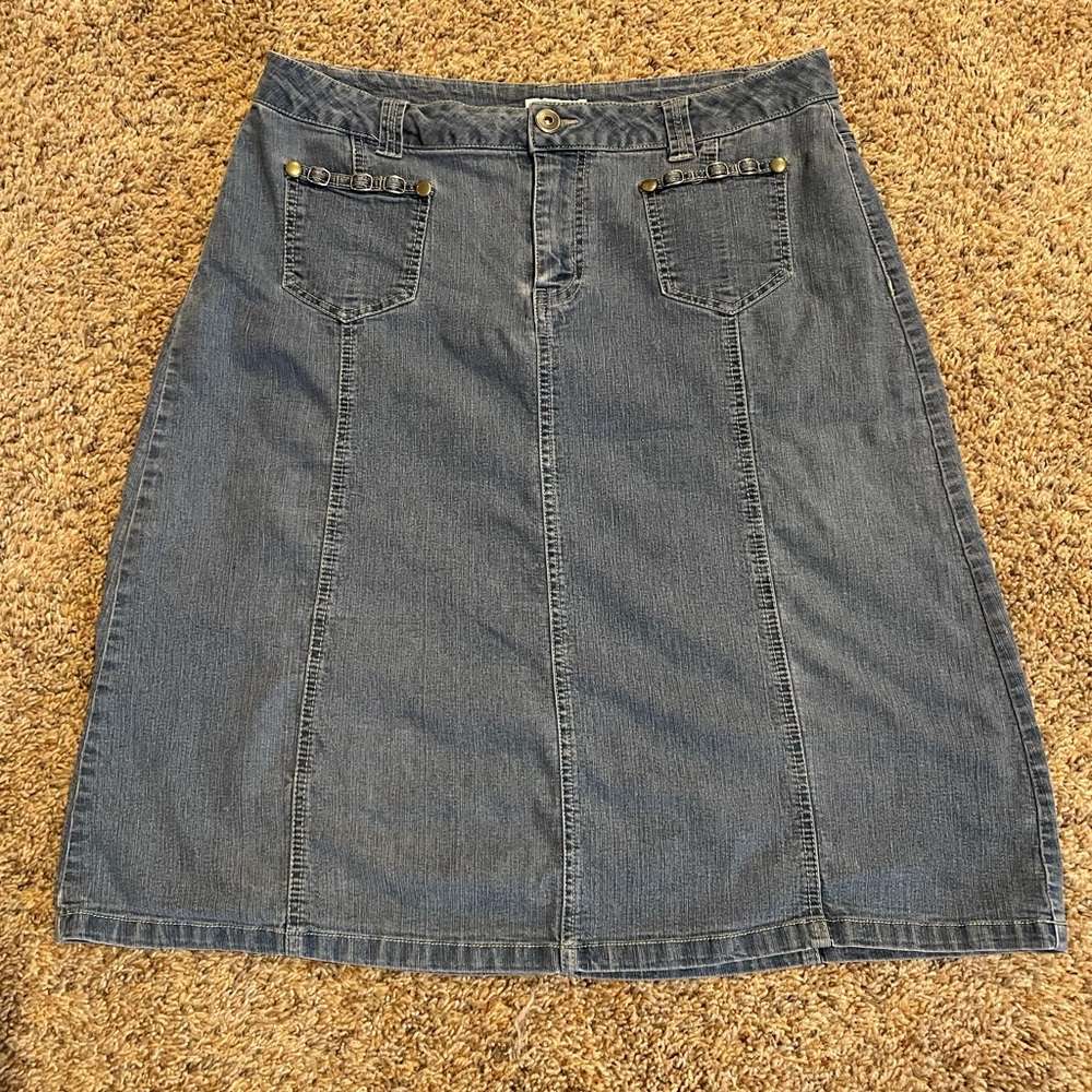 Cato denim skirt
